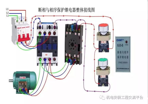 电工基础知识接线图 电工基础知识接线图正反转自锁