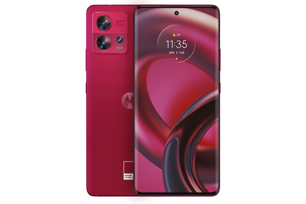 摩托罗拉moto edge 30 Fusion推出潘通年度代表色配色：Viva Magenta