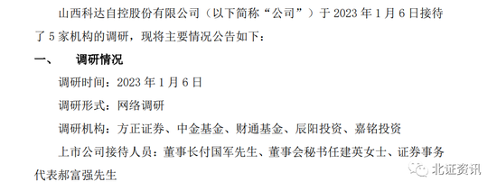 2023年第一场调研来了！这家“华为概念”公司去年迎115家机构14次“登门”，居北交所之冠......