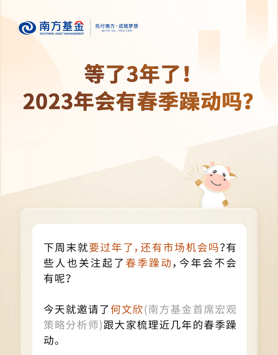 等了3年了！2023年会有春季躁动吗？