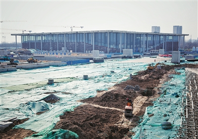 北京城市副中心三大建筑建设“加速度”