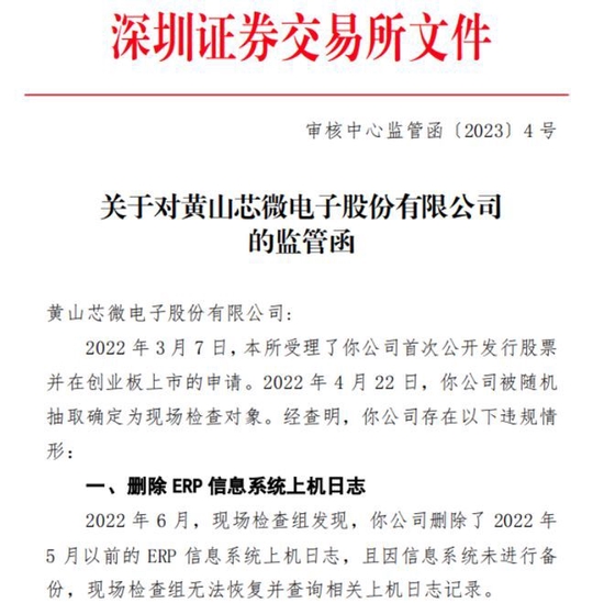 现场检查删数据？拟IPO芯片企业遭监管警示，本科员工仅16人